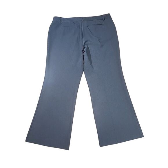 Apostrophe Courtney Womens Grey Dress Pants 14 Bootcut Flat Front Mid-Rise Work - Picture 6 of 10